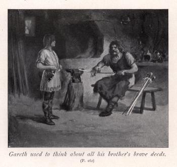 Gareth used to think about all his brother's brave deeds