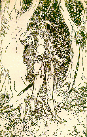 Robin Hood and Guy of Gisborne's Head