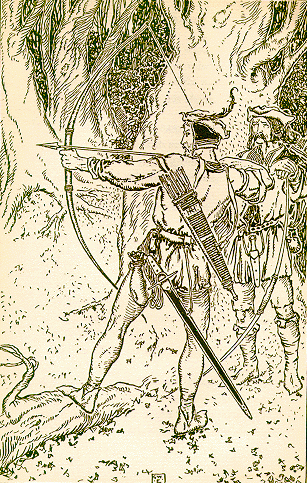 Robin Hood and Guy of Gisborne