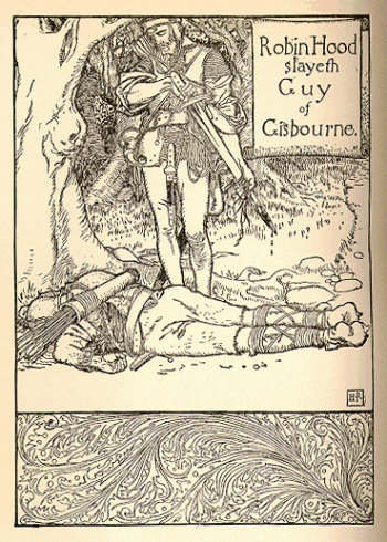 Robin Hood Slayeth Guy of Gisbourne