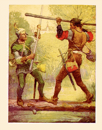 Robin Hood and Little John