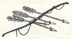 Bow and Arrows, Tailpiece to "Robin Hood and the Bishop"