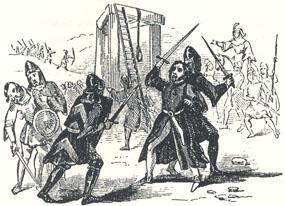 Rescue at the Execution, Headpiece to "Robin Hood's Rescuing Will Stutly"