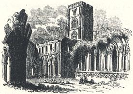 View of Fountain's Abbey