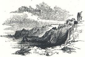 View of Robin Hood's Bay Near Whitby, Yorkshire, Tailpiece to "The Noble Fisher-man; or, Robin Hood's Preferment"