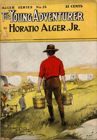Young Adventurer cover image is borrowed from the Dime Novels Collection of the Department of Rare Books and Special Collections at the University of Rochester